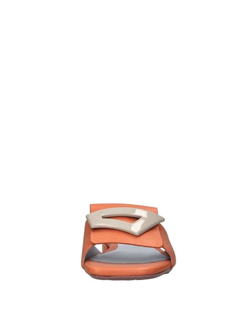 Mules in pelle LORENZO MARI | SAMU MAG 50 NAPPAARANCIO